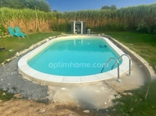 Maison contemporaine de Plain Pieds de 107 m² avec Piscine - 6 Pièces - 4 Chambres - Garage - Carport - Terrain 3525 m² - DROUX (87190)