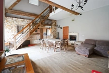 Maison en Pierre de 140 m² environ - 5 Pièces -3 Chambres + Grange sur terrain de 941 m² - CROMAC (87)