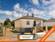 Maison Individuelle sur sous-sol de 65 m² environ - 4 pièces - 1 voir 2 Chambres - Garage -Parcelle 700 m² -MAGNAC LAVAL (87)