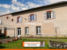Maison Familiale de Caractère de 265 m² - 10 pièces - 5 chambres - 1 Garage - terrain 1617 m² -  MAGNAC LAVAL (87)