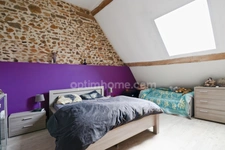Maison en Pierre de 140 m² environ - 5 Pièces -3 Chambres + Grange sur terrain de 941 m² - CROMAC (87)