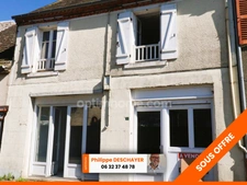 MAISON DE VILLAGE DE 140 m² - 6 pièces - 3 chambres - terrain 415 m² (87190 SAINT HILAIRE LA TREILLE)