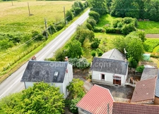 MAISON PLAIN PIED 2 Chambres - 77  m² + MAISON 3 niveaux - 3 Chambres - 82 m² - GARAGE et DEPENDANCES - terrain 1700 m² environ  MAGNAC LAVAL (87190)