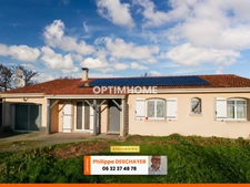 Maison contemporaine de Plain Pieds de 107 m² avec Piscine - 6 Pièces - 4 Chambres - Garage - Carport - Terrain 3525 m² - DROUX (87190)