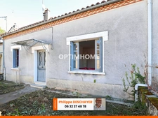 Maison de charme plain pieds 102 m² -  5 pièces - 2 Chambres - terrain 3 500 m² MAGNAC LAVAL (87190)
