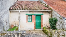 Ensemble 2 maisons mitoyennes à réhabiliter + Grange + Terrain 417 m²- Dompierre les Eglises 87190