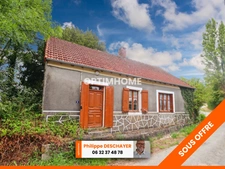 Maison de Campagne PLAIN PIEDS - 53m² - 3 pièces - 1 chambre - sur parcelle de terrain -637 m²   SAINT LEGER MAGNAZEIX (87)