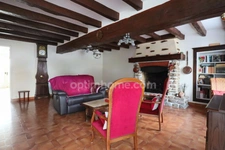 Maison de charme 114 m² - 5 pièces - 3 Chambres + Maison 60 m² - 3 pièces - 2 Chambres + Garage + Grange + Dépendances sur 1200 m² de Terrain - 87190 MAGNAC LAVAL 