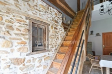 Maison en Pierre de 140 m² environ - 5 Pièces -3 Chambres + Grange sur terrain de 941 m² - CROMAC (87)