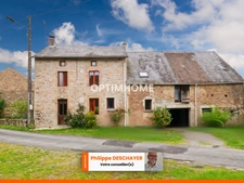 Maison de Charme - 166 m² - 5 pièces  - 3 Chambres - 2 Granges - terrain 4300 m² environ -  SAINT HILAIRE LA TREILLE (87160)