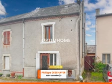 Maison 60 m² - 4 pièces - 2 Chambres - Grange 35 m² sur parcelle Non attenante de 353 m² -  SAINT HILAIRE LA TREILLE (87)