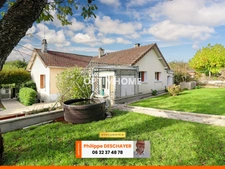Maison 88 m² sur Sous Sol avec Accès Plain Pieds - 5 pièces - 3 Chambres - Terrain 752 m² -MAGNAC LAVAL (87)