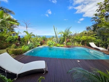 Deux maisons, deux piscines et un studio indépendant avec vue océan