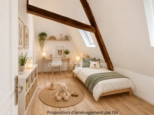 MOUY – GRAND T4 DE 106 M² RÉNOVÉ – 3 CHAMBRES – DPE C – 2 STATIONNEMENTS