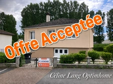 Maison individuelle rénovée – 2 chambres + bureau / chambre d’appoint – Jardin, garage et sous-sol complet – Charleville-Mézières