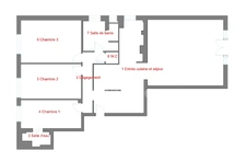 Dpt Yvelines (78), à vendre MAISONS LAFFITTE appartement T4 de 100 m²  