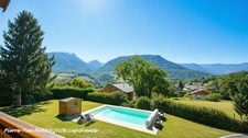 Chalet avec vue panoramique, piscine chauffée et T2 indépendant