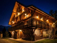 A vendre sur 2,4 ha en pleine nature 1 Chalet Rénové + 1 ancien chalet à réhabiliter