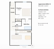 Appartement neuf 2 pièces – 44,26 m² – Faverges-Seythenex