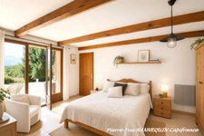 Chalet avec vue panoramique, piscine chauffée et T2 indépendant