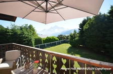 Exceptional chalet with panoramic views of Mont Blanc 157m2 on the ground