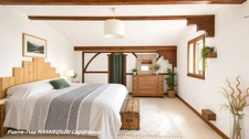 Chalet avec vue panoramique, piscine chauffée et T2 indépendant