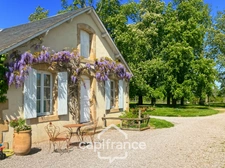 Château and equestrian facilities (stud farm) for sale in the heart of the Bourbonnais countryside - Caretaker's house, clubhouse, riders' house, stalls, stables - 40 hectares of land