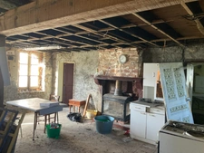 Dpt Creuse (23), a vendre Saint Vaury Corps de ferme à rénover - Terrain 6535 m2