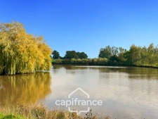 Château and equestrian facilities (stud farm) for sale in the heart of the Bourbonnais countryside - Caretaker's house, clubhouse, riders' house, stalls, stables - 40 hectares of land
