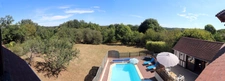 Dpt Creuse (23), à vendre proche Crozant maison de 3 chambres de 136 m2, véranda, garage, piscine, gîte de deux chambres - Terrain  6375m2