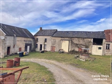 Dpt Creuse (23), a vendre Saint Vaury Corps de ferme à rénover - Terrain 6535 m2