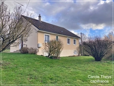 Dpt Creuse (23), à vendre à Crozant maison de plain-pied - 4 chambres - Terrain 1283 m2