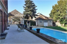 Allier (03) department: For sale in Hérisson - Fully renovated house of 190 m² - 2429 m² plot - Outbuildings - Swimming pool