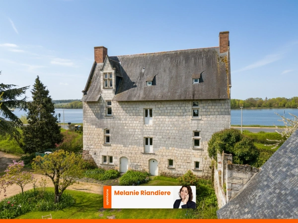 Logis historique classé face à la Loire – À 25 minutes d’Angers