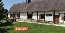 Fermette entièrement rénovée sur 1 hectare de terrain (76)