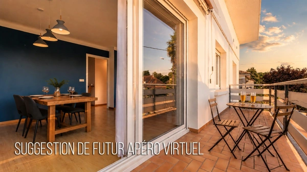Appartement à vendre 3 pièces LESCAR (64) Jardin de 268m2 Parking et garage