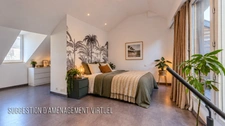 Appartement à vendre 3 pièces TARBES (65) Duplex, Terrasse, Climatisation et dernier étage 