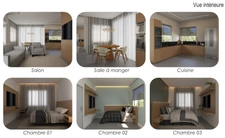 Maison duplex jumelée à vendre 4 pièces REMIRE MONTJOLY (973) à partir de 390 000 €