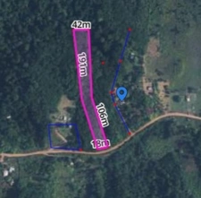 Terrain 1,5 ha à vendre sur ROURA (97311)