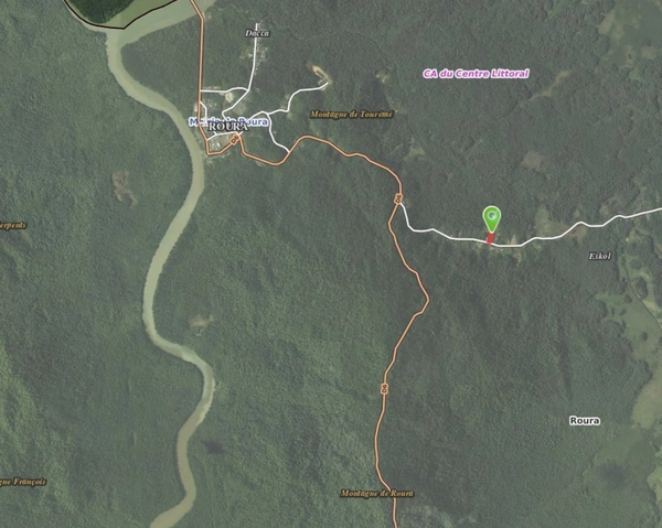 Terrain 1,5 ha à vendre sur ROURA (97311)