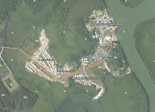 Dpt Guyane (973), à vendre MONTSINERY TONNEGRANDE Terrain à bâtir de 185,00 m²