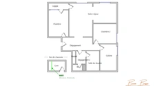 Appartement à vendre 4 pièces 77m²  CHAMPIGNEULLES (54)