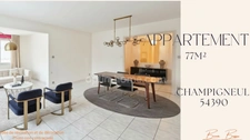 Appartement à vendre 4 pièces 77m²  CHAMPIGNEULLES (54)