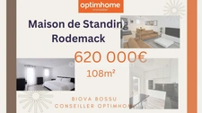 Maison contemporaine de standing 108m² à Rodemack (57570) 