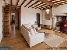 Maison à rénover 103 m², 3 chambres et cour – Amou 40