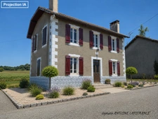 Maison de caractère de 158,52 m² à rénover, 4 chambres, SERRES SAINTE MARIE 64