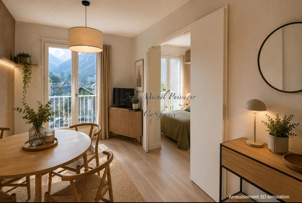 Appartement à Vendre 2 pièces BAGNERES DE LUCHON (31), Exposition Sud, Vue Pyrénées