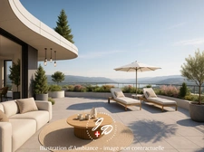 Aix-les-Bains – Le Penthouse Signature : 178 m², rooftop 138 m², vue infinie 🌙