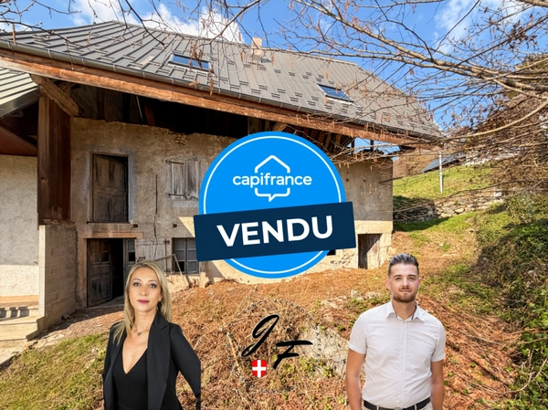 Maison à rénover avec jardin de 180 m² – Fort potentiel – Projet personnalisable THOIRY (73)
