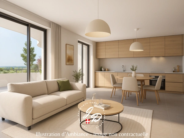 Aix-les-Bains – T2 Caractère d’altitude : 63 m² & extérieur raffiné 🌟